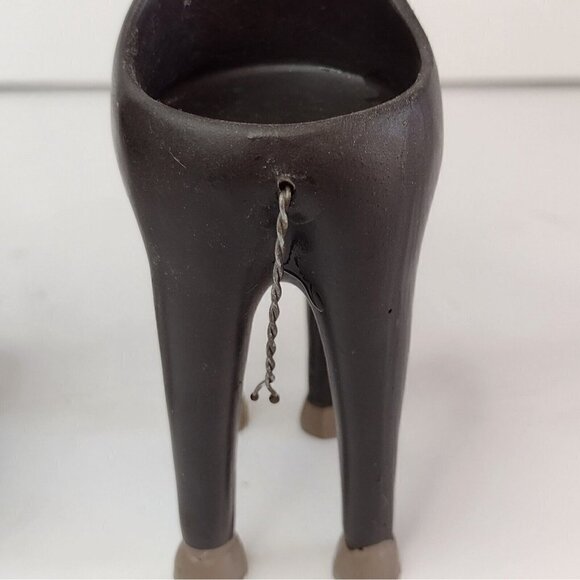 Set Of Brown Resin Giraffe Tealight Candle Holders Africa African Safari - Picture 7 of 9